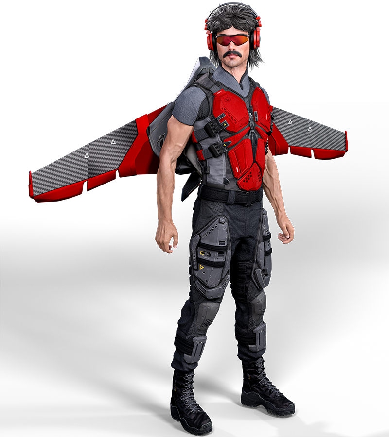 dr disrespect 3D